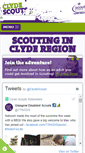 Mobile Screenshot of clydescouts.org.uk